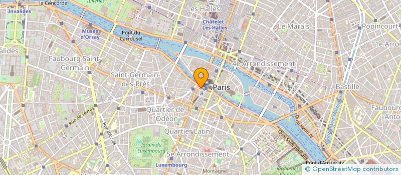 localisation de l'entreprise MADAME GENEVIEVE CORNAILLE  PARIS