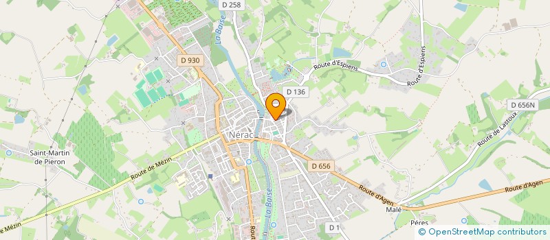 localisation de l'entreprise MADAME GENEVIEVE DARRIET  BEAUSSAIS-SUR-MER