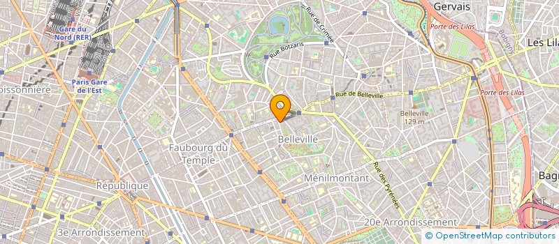 localisation de l'entreprise MADAME GENEVIEVE DE LACOUR  PARIS