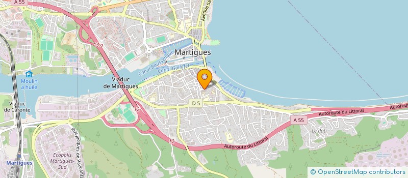 localisation de l'entreprise MADAME GENEVIEVE DE SCHRYVER  MARTIGUES