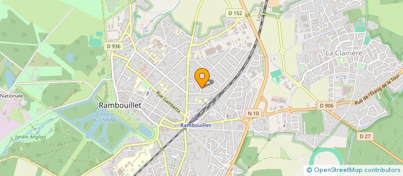 localisation de l'entreprise MADAME GENEVIEVE DE TEMMERMAN à RAMBOUILLET