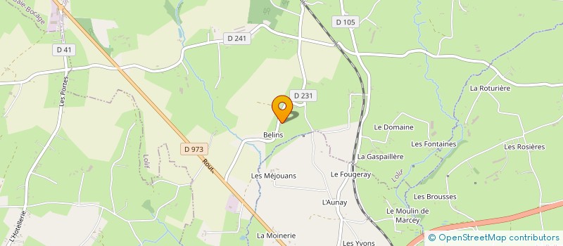 localisation de l'entreprise MADAME GENEVIEVE DEBON  LOLIF