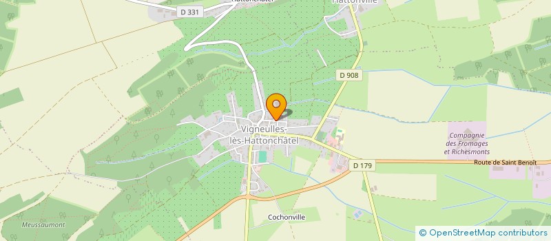 localisation de l'entreprise MADAME GENEVIEVE DEGOUTIN à VIGNEULLES-LES-HATTONCHATEL