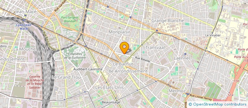 localisation de l'entreprise MADAME GENEVIEVE DELORENZO  LYON