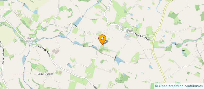 localisation de l'entreprise MADAME GENEVIEVE DELPUCH  FIEUX