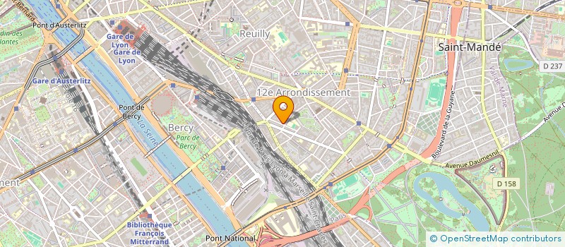 localisation de l'entreprise MADAME GENEVIEVE DESMOUILLERES  PARIS