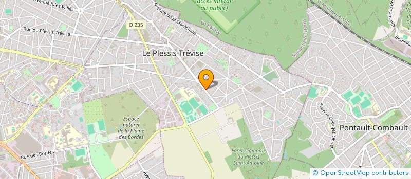 localisation de l'entreprise MADAME GENEVIEVE DESSERPRIX à LE PLESSIS-TREVISE