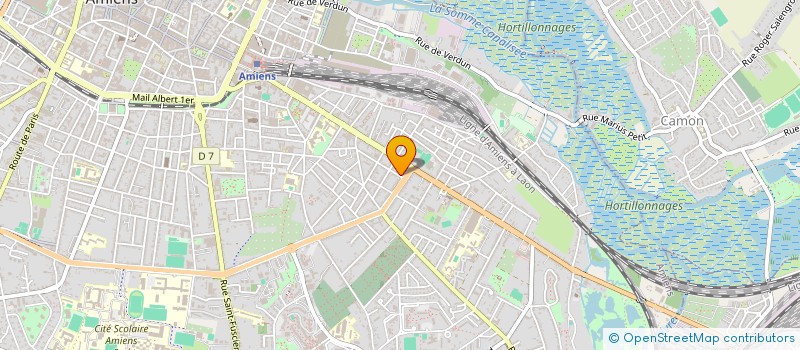localisation de l'entreprise MADAME GENEVIEVE DIDELET à AMIENS