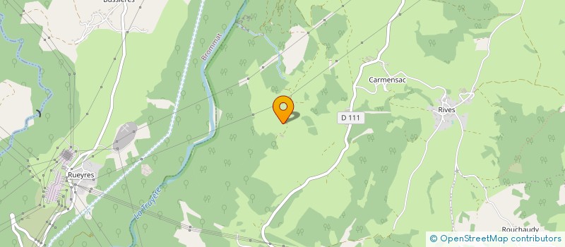 localisation de l'entreprise MADAME GENEVIEVE DOULS à ARGENCES EN AUBRAC
