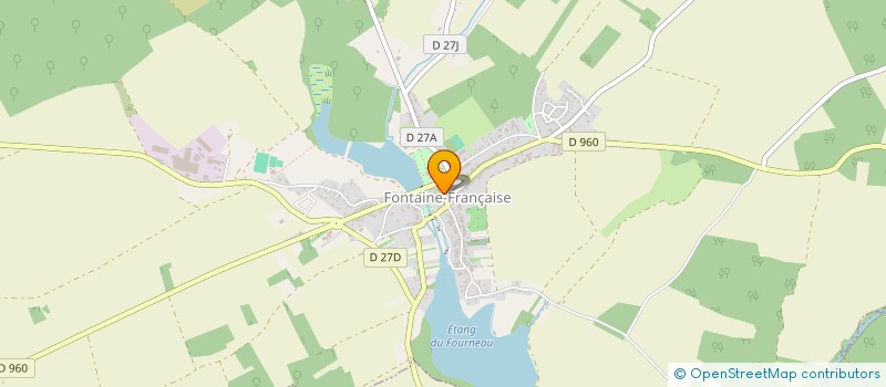 localisation de l'entreprise MADAME GENEVIEVE DUBAN à FONTAINE-FRANCAISE
