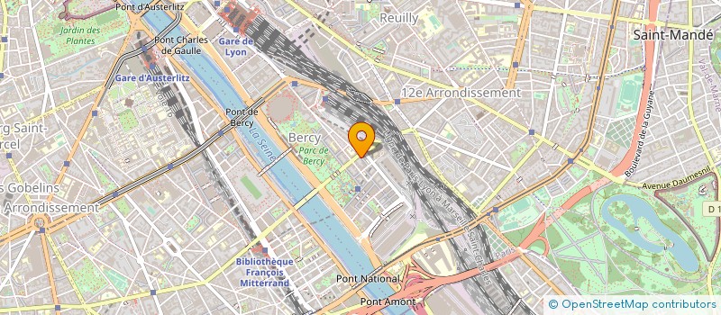 localisation de l'entreprise MADAME GENEVIEVE DUFEU  PARIS