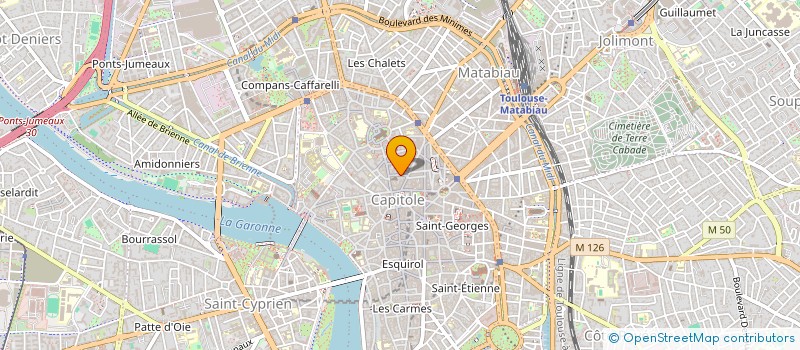 localisation de l'entreprise MADAME GENEVIEVE DUSSOUCHET à TOULOUSE