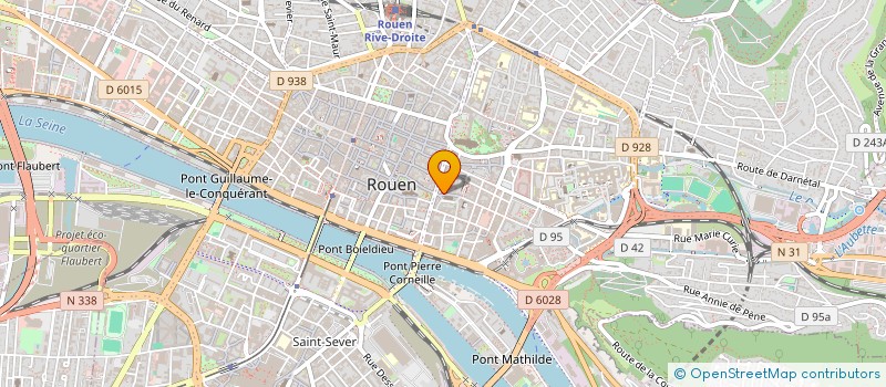 localisation de l'entreprise MADAME GENEVIEVE DUTRAIT à ROUEN