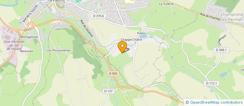 localisation de l'entreprise MADAME GENEVIEVE DUVEAU à NOGENT-LE-ROTROU
