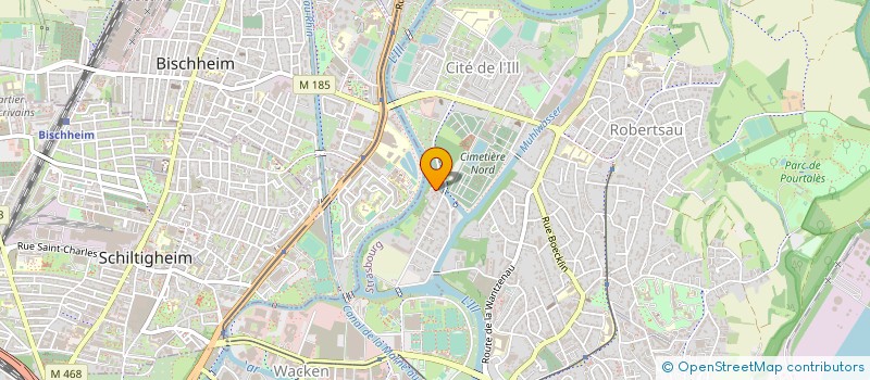 localisation de l'entreprise MADAME GENEVIEVE ENGEL à STRASBOURG