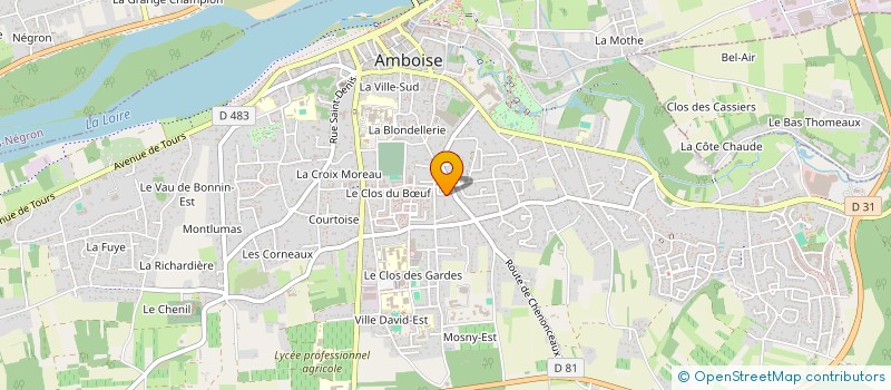 localisation de l'entreprise MADAME GENEVIEVE FATH  NOYANT-VILLAGES