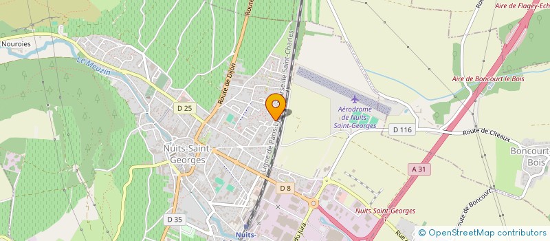 localisation de l'entreprise MADAME GENEVIEVE FAUROIS à NUITS-SAINT-GEORGES