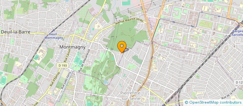 localisation de l'entreprise MADAME GENEVIEVE FAYET  MONTMAGNY