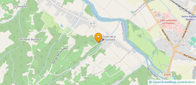 localisation de l'entreprise MADAME GENEVIEVE FLEURY à MAREUIL-SUR-CHER