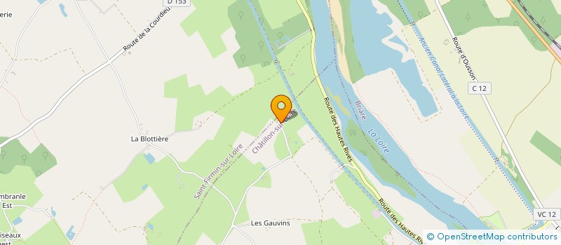 localisation de l'entreprise MADAME GENEVIEVE FOLLET à CHATILLON-SUR-LOIRE