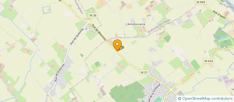 localisation de l'entreprise MADAME GENEVIEVE GALLOIS à VERLINGHEM