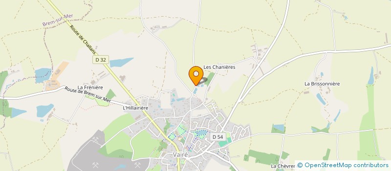 localisation de l'entreprise MADAME GENEVIEVE GALOPIN  SAINT-JULIEN-DES-LANDES