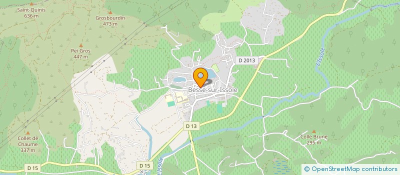 localisation de l'entreprise MADAME GENEVIEVE GAUTIER à BESSE-SUR-ISSOLE