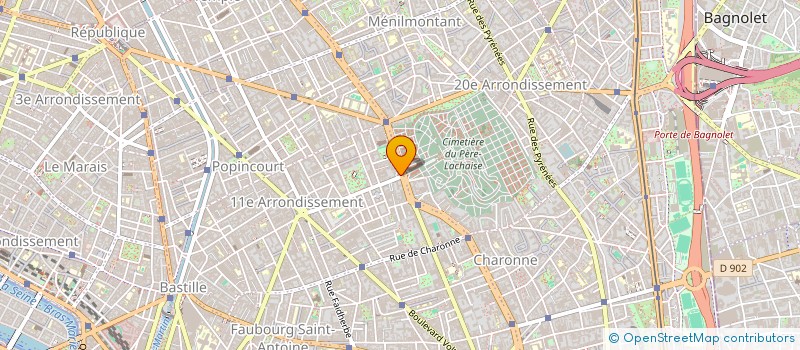 localisation de l'entreprise MADAME GENEVIEVE GENEVIEVE HASSELMANN  PARIS