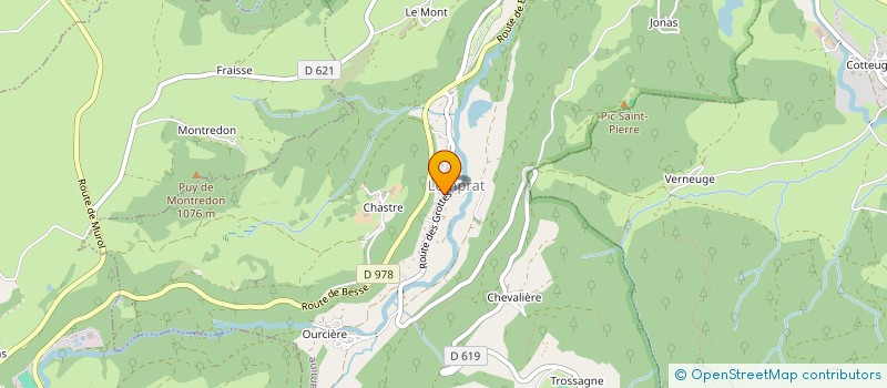 localisation de l'entreprise MADAME GENEVIEVE GEREMY  BESSE-ET-SAINT-ANASTAISE