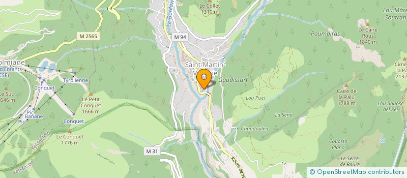 localisation de l'entreprise MADAME GENEVIEVE GHIGO  ROQUEBILLIERE