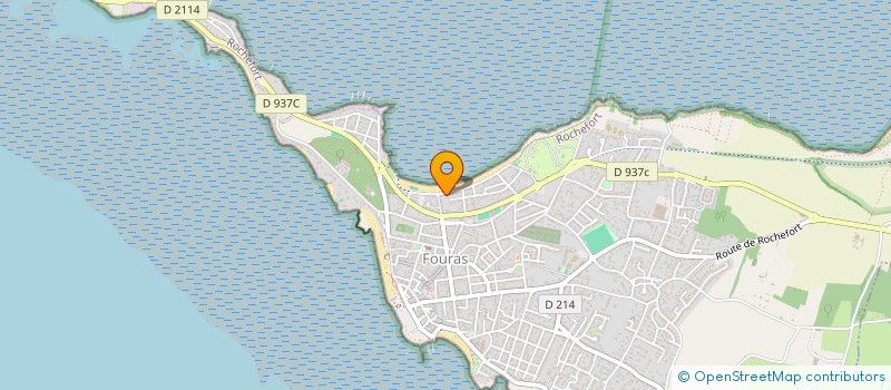 localisation de l'entreprise MADAME GENEVIEVE GOARIN  FOURAS