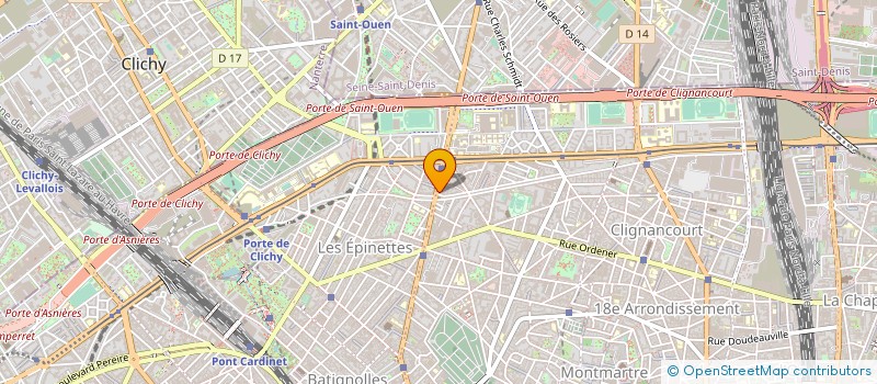 localisation de l'entreprise MADAME GENEVIEVE GOLDSMITH  PARIS