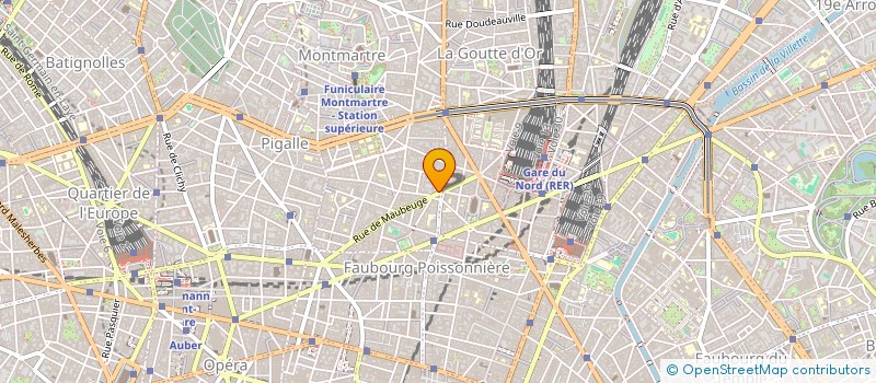 localisation de l'entreprise MADAME GENEVIEVE GOUTTENEGRE  PARIS