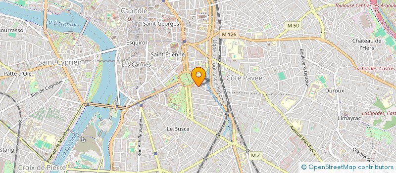 localisation de l'entreprise MADAME GENEVIEVE GRACIA à TOULOUSE