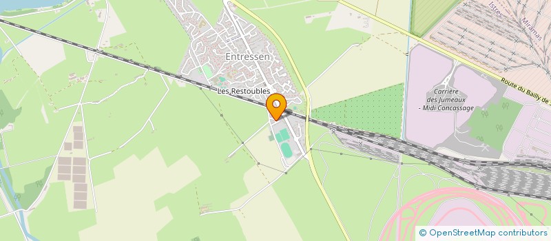 localisation de l'entreprise MADAME GENEVIEVE GRENIER  ISTRES