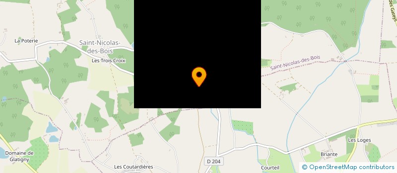 localisation de l'entreprise MADAME GENEVIEVE GROS à SAINT-CENERI-LE-GEREI