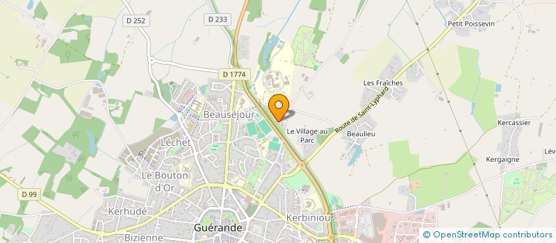 localisation de l'entreprise MADAME GENEVIEVE GUIHARD à GUERANDE