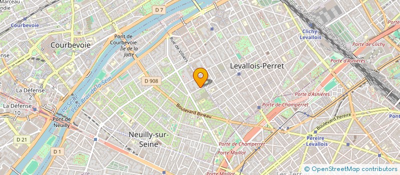 localisation de l'entreprise MADAME GENEVIEVE GUILLEMET à NEUILLY SUR SEINE