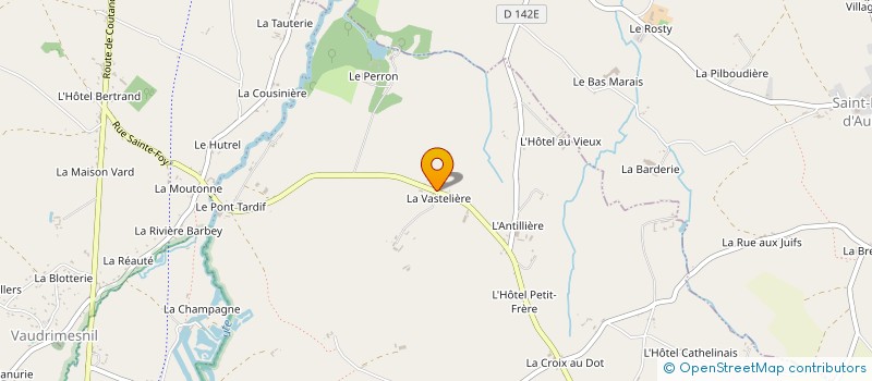 localisation de l'entreprise MADAME GENEVIEVE HAREL à SAINT-SAUVEUR-VILLAGES