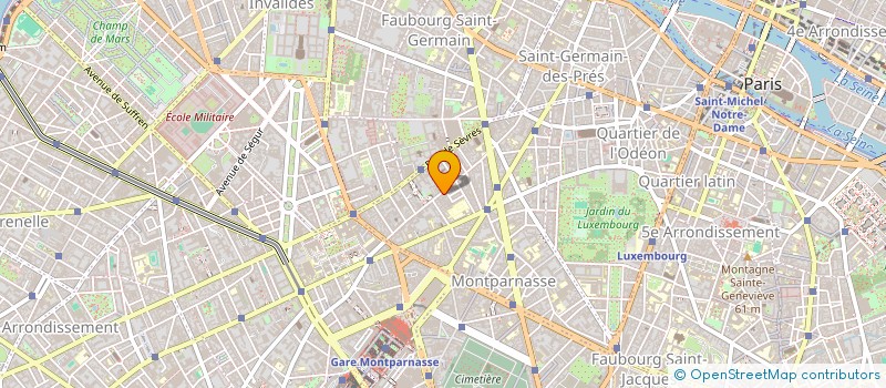 localisation de l'entreprise MADAME GENEVIEVE HAUDOS DE POSSESSE  PARIS