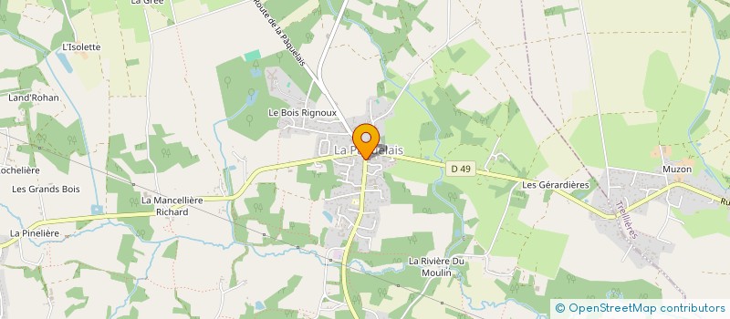 localisation de l'entreprise MADAME GENEVIEVE HAVARD à VIGNEUX-DE-BRETAGNE