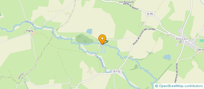 localisation de l'entreprise MADAME GENEVIEVE HEME DE LACOTTE  MARCAIS