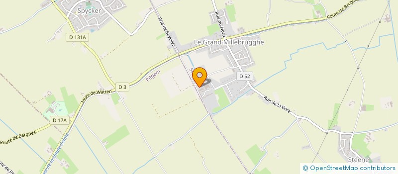 localisation de l'entreprise MADAME GENEVIEVE HOCHART à SPYCKER