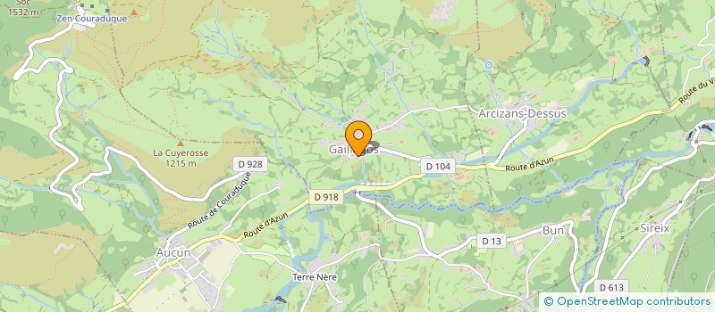 localisation de l'entreprise MADAME GENEVIEVE HOUERIE  GAILLAGOS