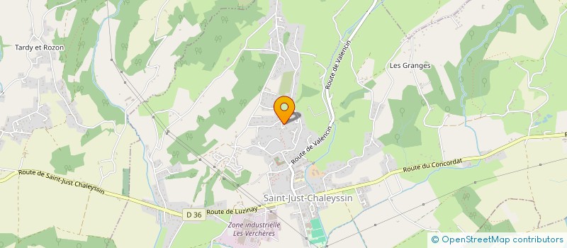 localisation de l'entreprise MADAME GENEVIEVE IBANEZ  HEYRIEUX