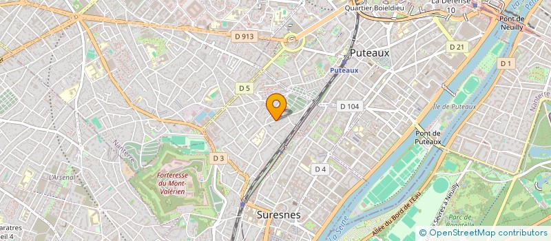 localisation de l'entreprise MADAME GENEVIEVE JURILLI à SURESNES