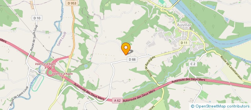 localisation de l'entreprise MADAME GENEVIEVE LADEVEZE  BARDIGUES