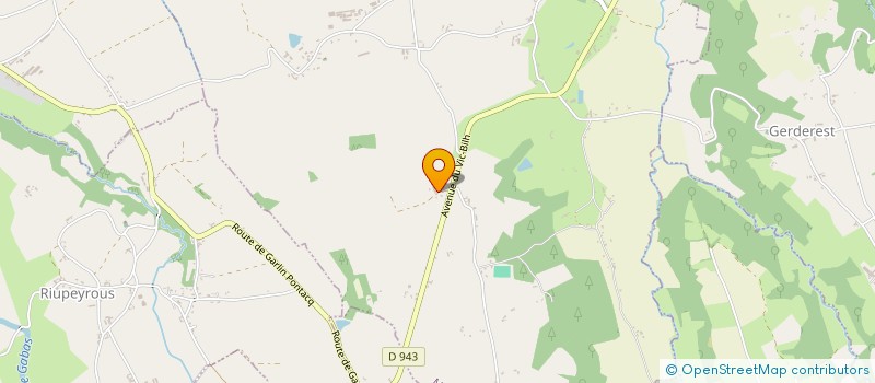 localisation de l'entreprise MADAME GENEVIEVE LAFON-PUYO  MONASSUT-AUDIRACQ