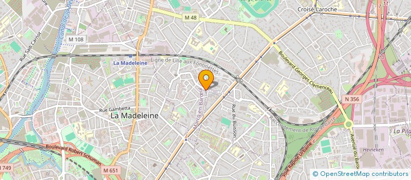 localisation de l'entreprise MADAME GENEVIEVE LAMMIN à MARCQ-EN-BARŒUL