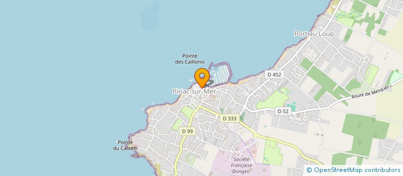 localisation de l'entreprise MADAME GENEVIEVE LAVALLADE  PIRIAC-SUR-MER